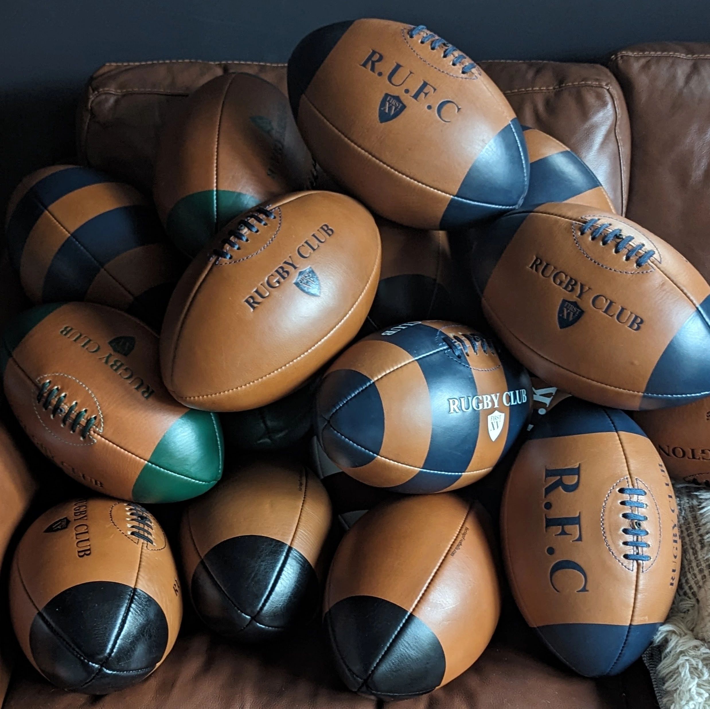 Custom Leather Rugby Balls | Heritage Footballs