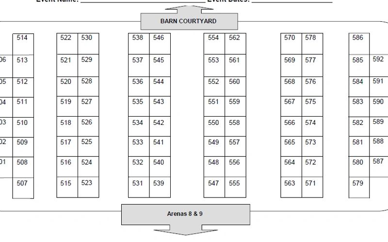 Layout of Barn 5