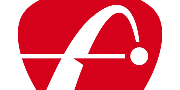 FlightScope Professional logo with stylized 'f' in red and white.