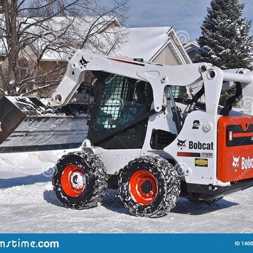 parking lot snow clearing