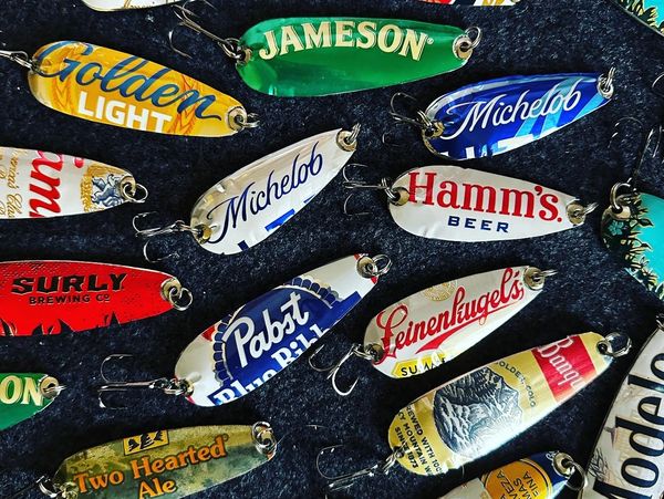 Beer Cap Fishing Lures Online by The Original Bottle Cap Lure Company