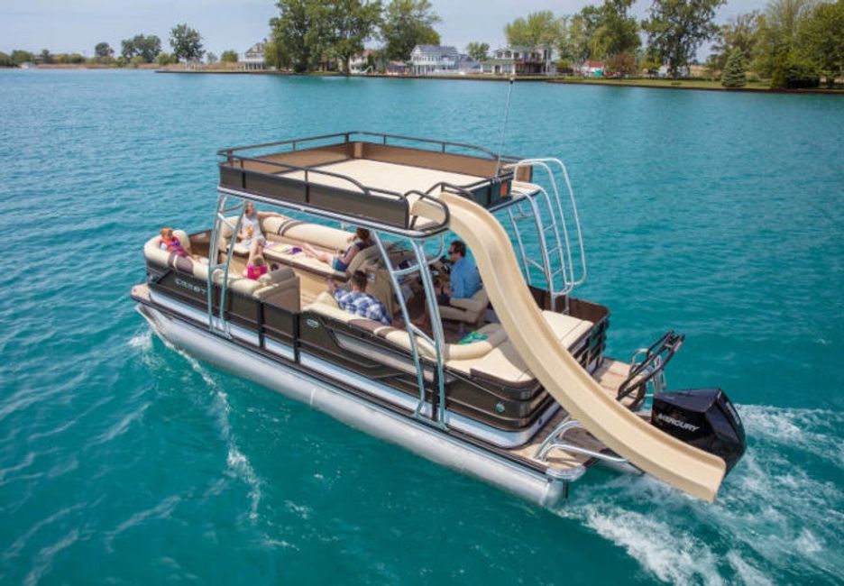 decker double ritz boat lake water harris sports oconee carlton guests