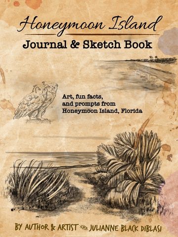 Honeymoon Island Journal and Sketch Book