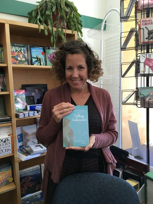 Melissa Corliss DeLorenzo, author of Talking Underwater, 2015. 