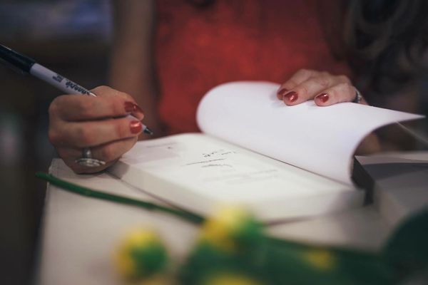 Parnassus Books, Book launch of Shana Thornton's Poke Sallet Queen & the Family Medicine Wheel 2015.