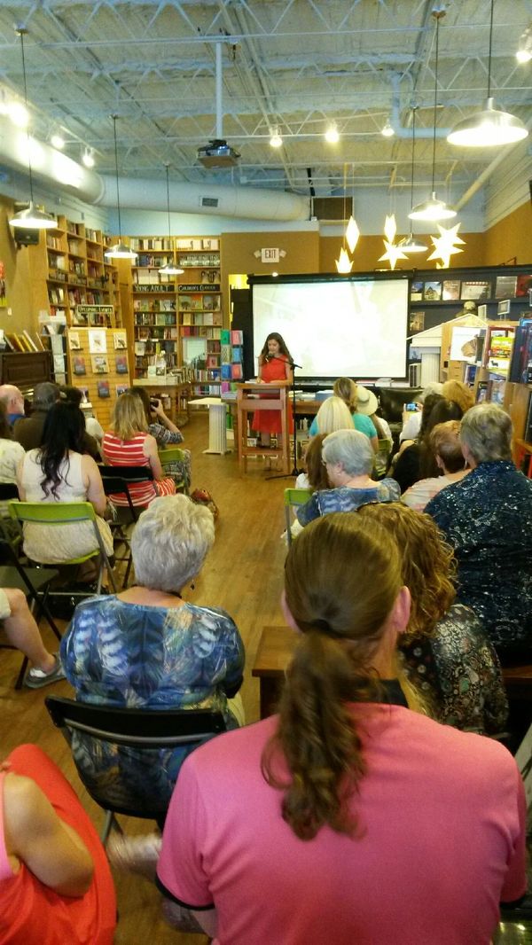 Parnassus Books, Book launch of Shana Thornton's Poke Sallet Queen & the Family Medicine Wheel 2015.