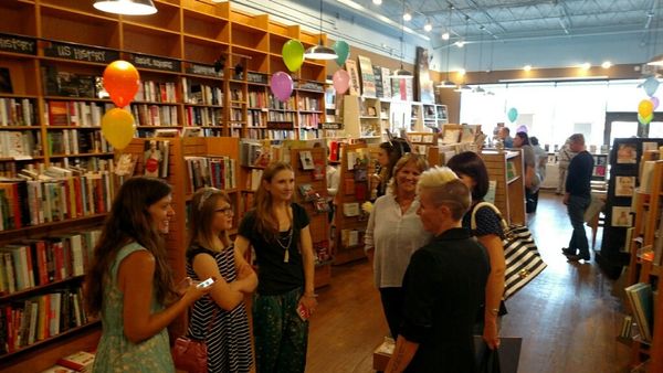 Book launch at Parnassus Books, Nashville, for Seasons of Balance by S Teague & Shana Thornton.2016.