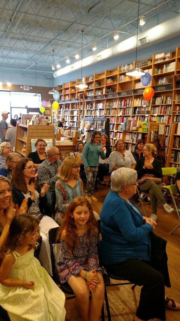 Book launch at Parnassus Books, Nashville, for Seasons of Balance by S Teague & Shana Thornton 2016.