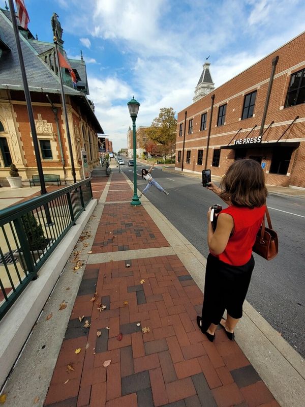 Sharon Mabry's Book Launch, book signing, The Postmaster's Daughter, Customs House Museum 2022.