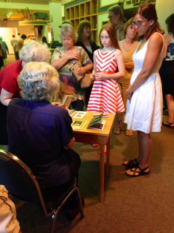 Beverly Fisher, Grace Among the Leavings, in New Salem, Illinois Theatre in the Park. 2014.