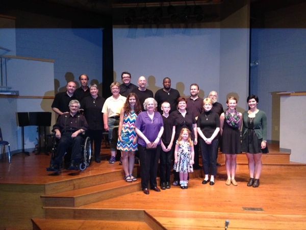 Beverly Fisher, Grace Among the Leavings, in New Salem, Illinois Theatre in the Park. 2014.