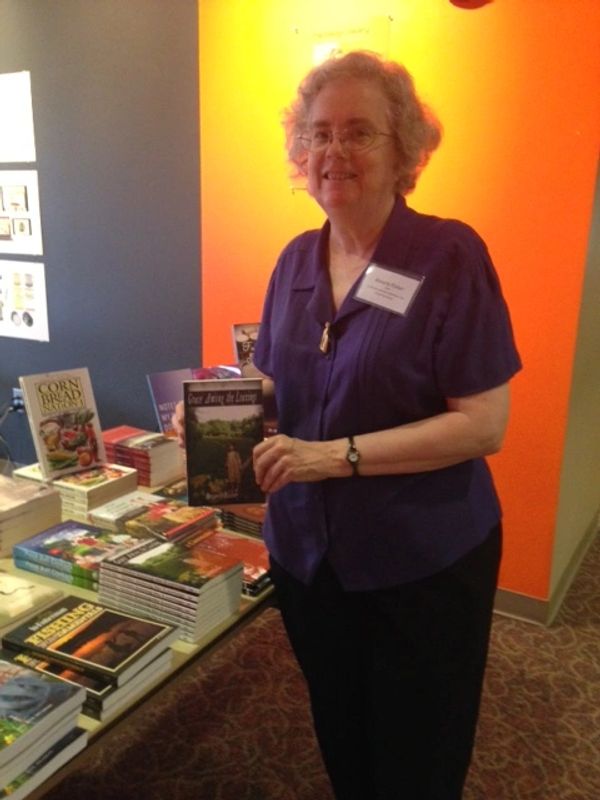 Beverly Fisher, author of Grace Among the Leavings, Clarksville Writer's Conference 2014.