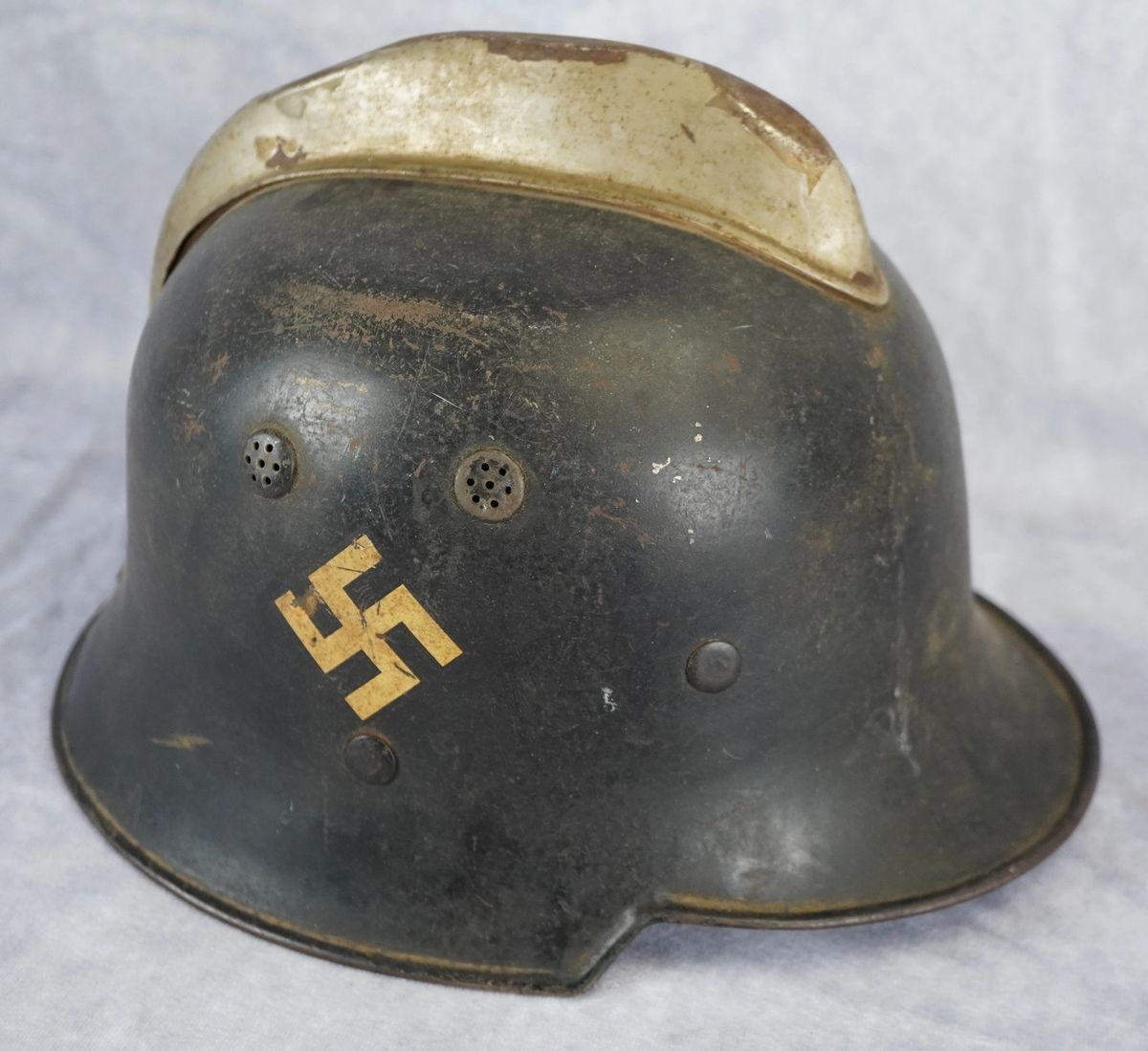 First Pattern M34 Feuerschutzpolizei Helmet