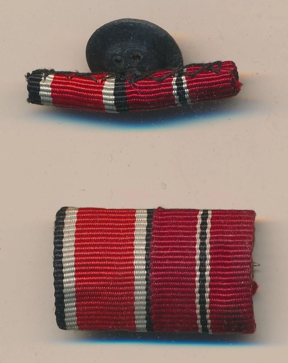 PAIR 2-Place Ribbon Bar & Button Hole Ribbon