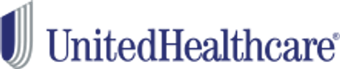 UnitedHealthcare logo with blue and gray stylized shield.