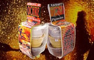 3 colours of ochre beautifully presented pack with instructions
Wonderful Authentic Aboriginal Gift