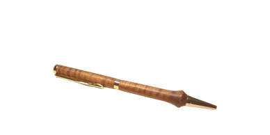 koa slimline pen with comfort grip