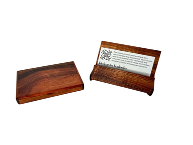 koa business card box