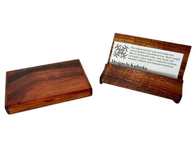 koa business card box