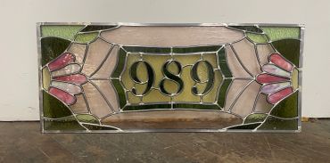 Transom for a residence in Old City