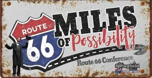 Miles of Possibility Route 66 Conference logo