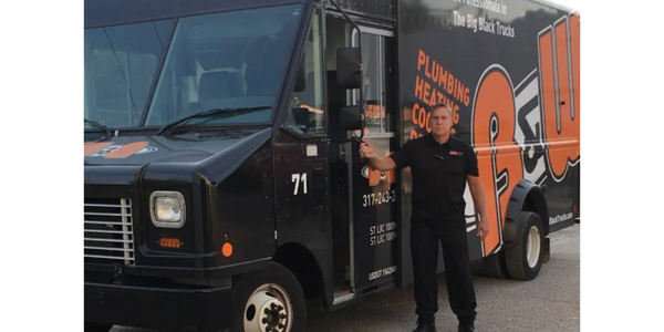 Plumber Dave and truck