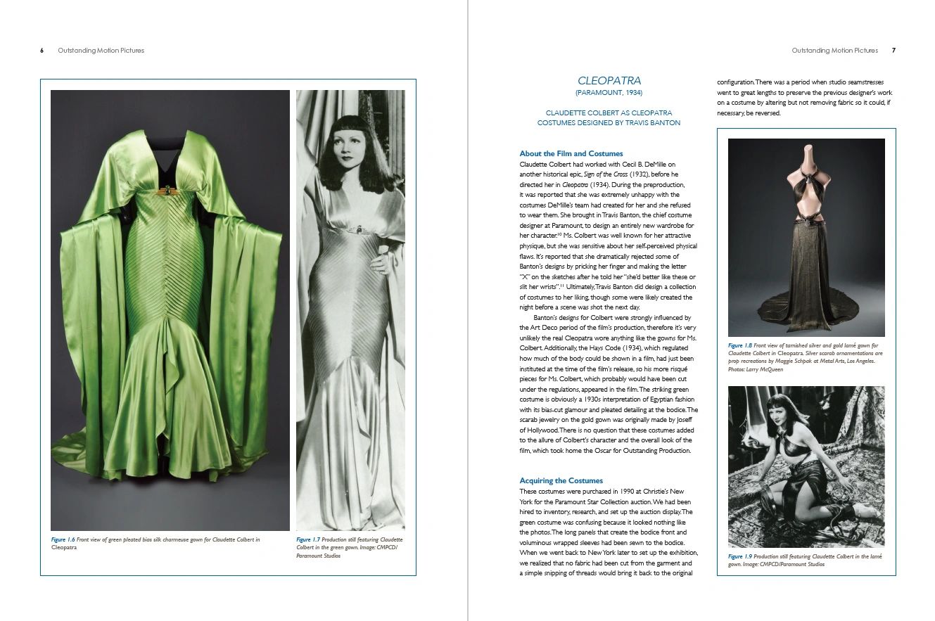 The Collection of Motion Picture Costume Design - Costume Design  Publication, Iconic Film Costumes, Hollywood Costume Design