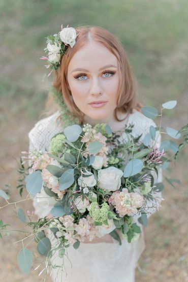 Fresh & modern bridal makeup. 