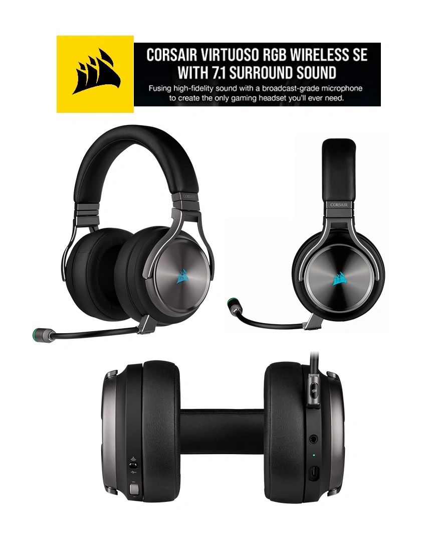 Corsair Virtuoso RGB Wireless - Comprar auriculares gaming