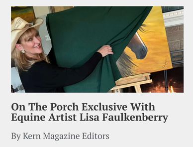 Lisa Faulkenberry local published artist - Kern Magazine 