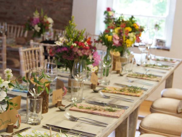 vestuvinis padengtas stalas