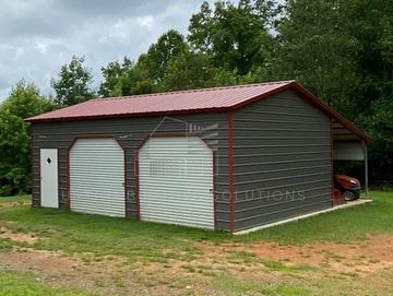 22x26x10 Metal Garage