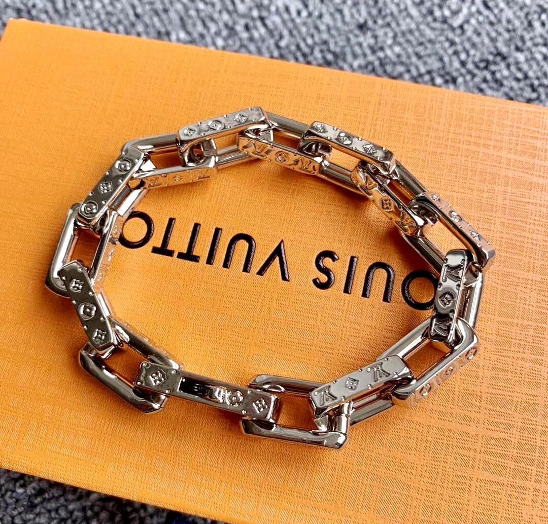 Louis Vuitton Monogram Chain Bracelet