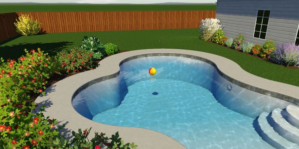 The Magnolia swimming pool