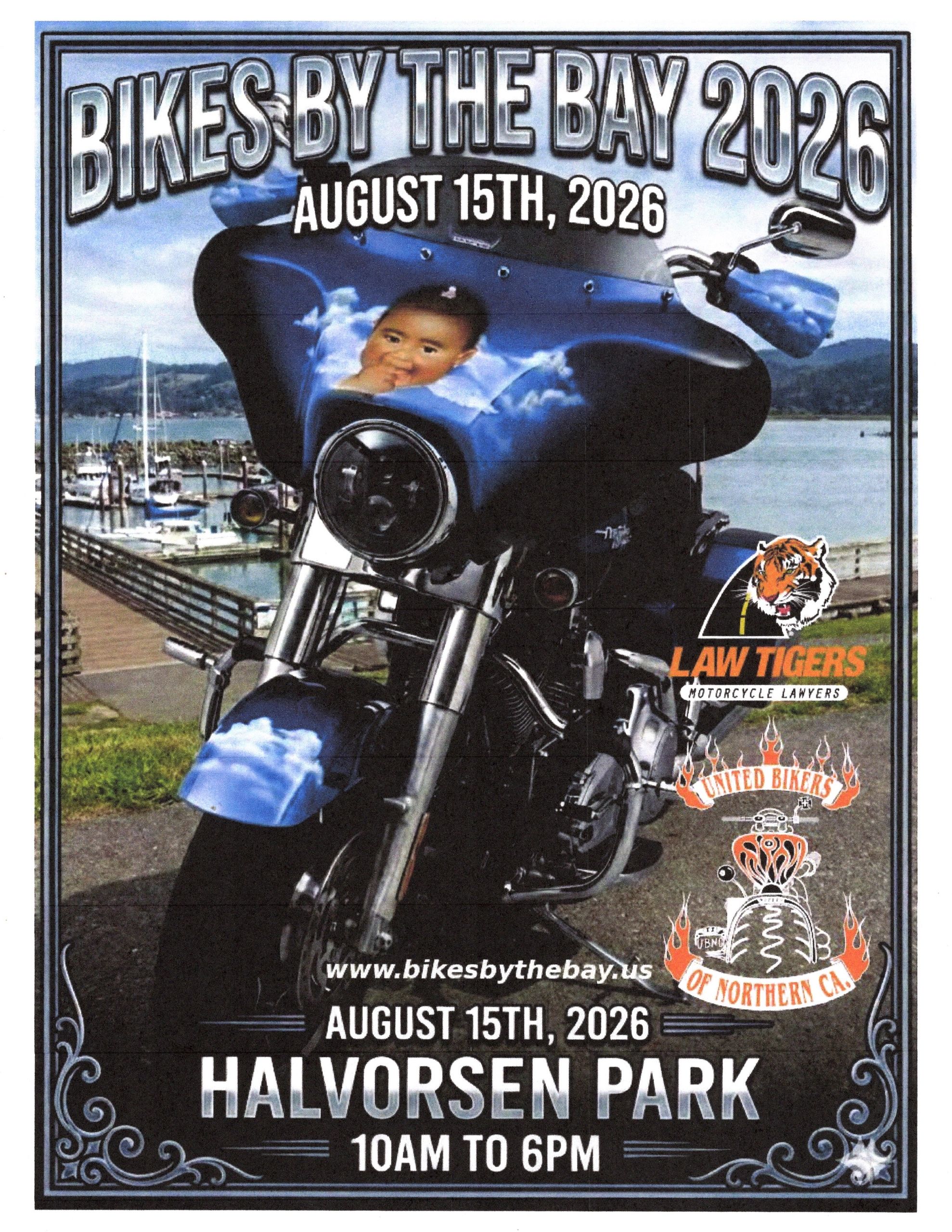 BILL DAVIDSON IS PROUD TO BE A SPONSOR OF 2026 BIKES BY THE BAY