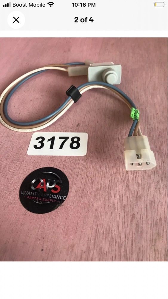 Whirlpool Dryer Door Switch P 8519323