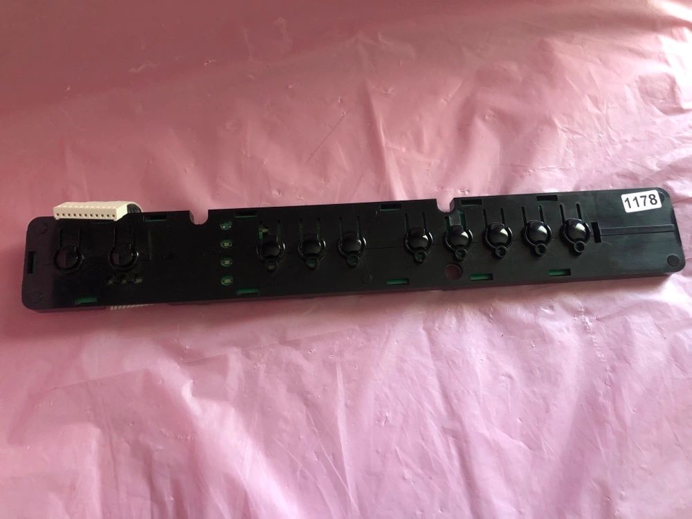 154887201 ELECTROLUX/ FRIGIDAIRE DISHWASHER SWITCH ASSEMBLY 7 BUTTON