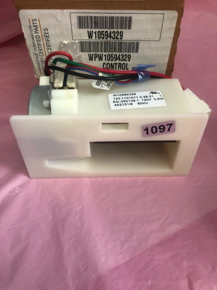 W10594329 Whirlpool Fridge Air Damper Control