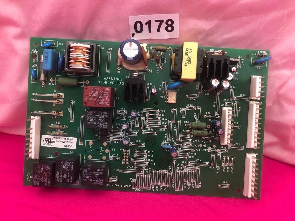 0178 GE Fridge Control Board 200D6221G009 EBX1110P003