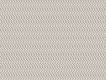 A repeating geometric pattern with interlocking shapes in beige and white.