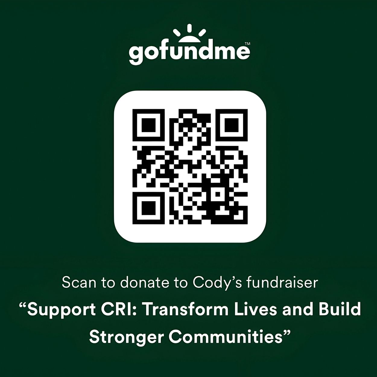 CRI Gofundme
