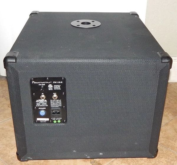 Powerworks 400W peak built-in power amplifier