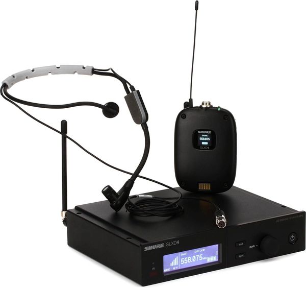 Shure SLXD14/SM35 Wireless Headset Microphone System for rent