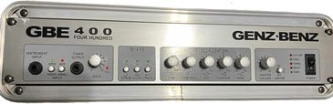 GENZ-BENZ 400. 450W/330W/200W @ 2/4/8 ohms Bass amp for rent.