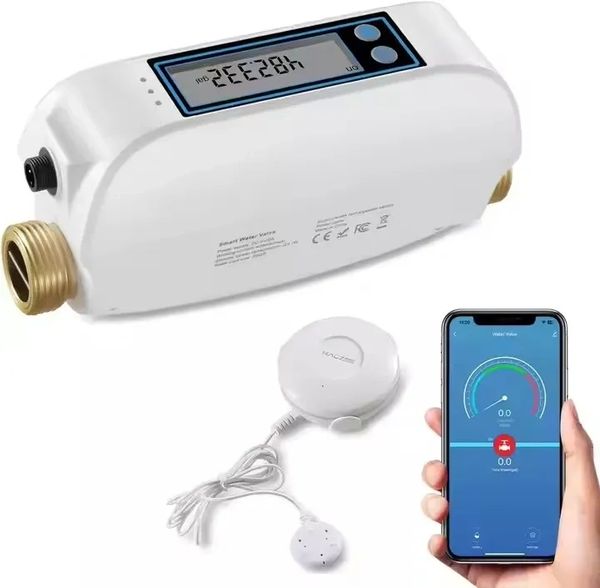 A Wi-Fi Water Meter/Shut-off Valve System