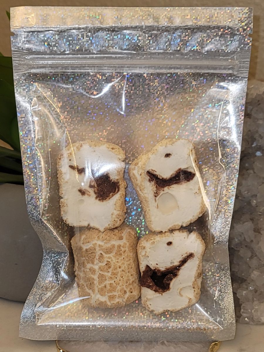 Freeze Dried S'mores Marshmallow Bites