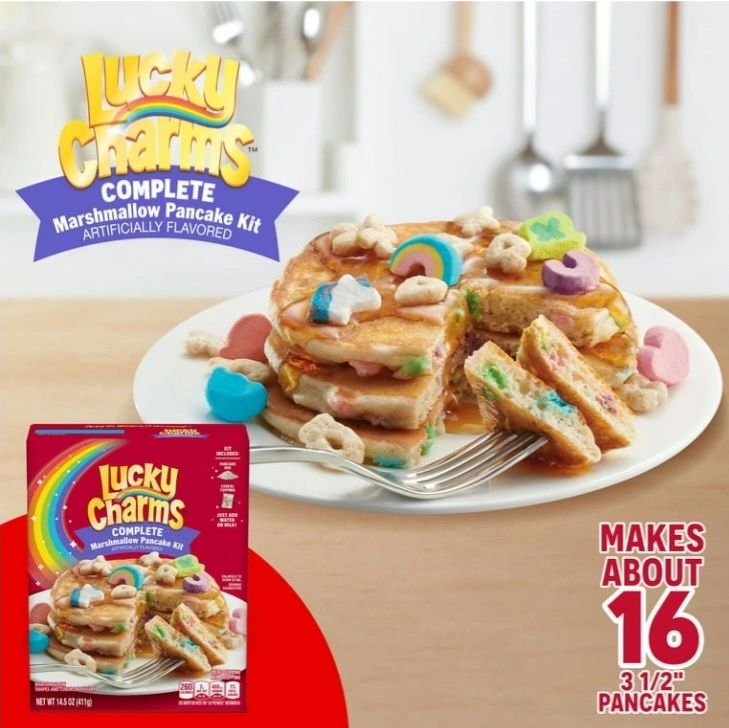 Betty Crocker Lucky Charms Pancake Baking 14.5