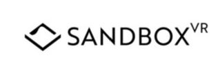 Logo of SANDBOX VR featuring a diamond shape and stylized text.