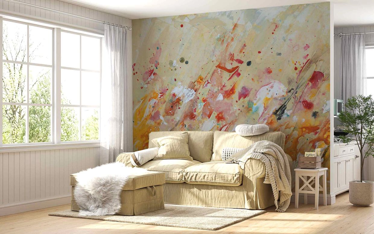 Guylaine Marceau, artiste peintre et murales de papier peint inspirées -  INT Design