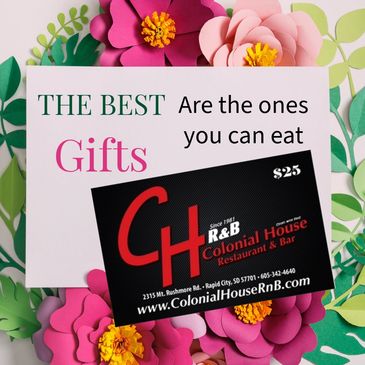 Colonial House $25 gift card